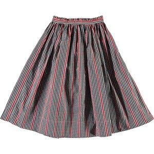 DESIGNER MOLO Girls Brisa Skirt size 10 (134-140) plaid Red/blue/white